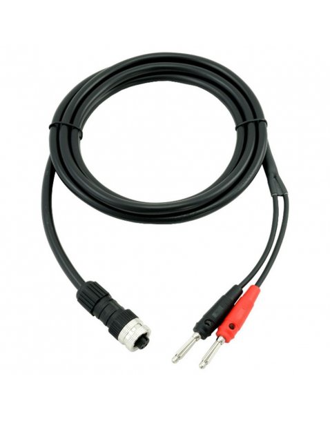 12V power cable with banana plugs for Eagle - 250cm|EAGLE|Primalucelab en