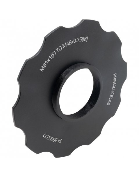 Adapter from M81 to M48 with stop ring for ESATTO 3" and ARCO 3"|ESATTO 3”|Primalucelab en