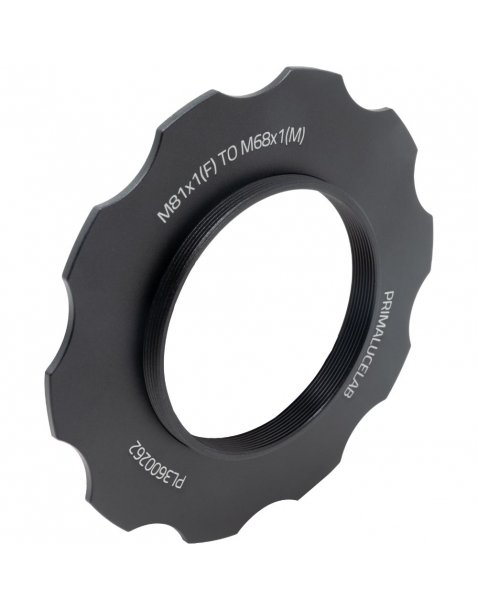 Adapter from M81 to M68 with stop ring for ESATTO 3" and ARCO 3"|ESATTO 3”|Primalucelab en