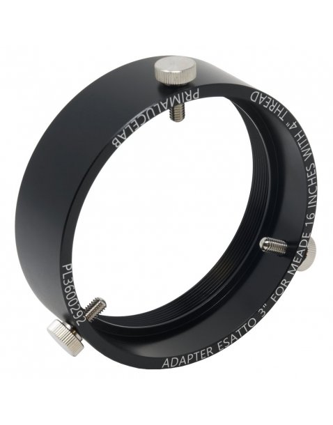 Adapter ESATTO 3" for Meade 16 inches with 4” thread|ESATTO 3”|Primalucelab en