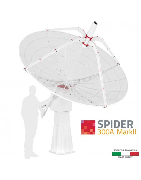 SPIDER 300A MarkII advanced radio telescope
