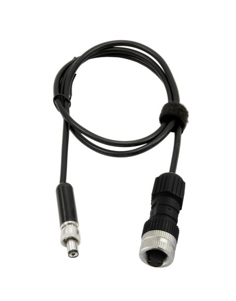 Eagle-compatible power cable with 5.5 - 2.1 connector and locking screw - 115cm for 8A port|EAGLE-type power cables|Primalucelab